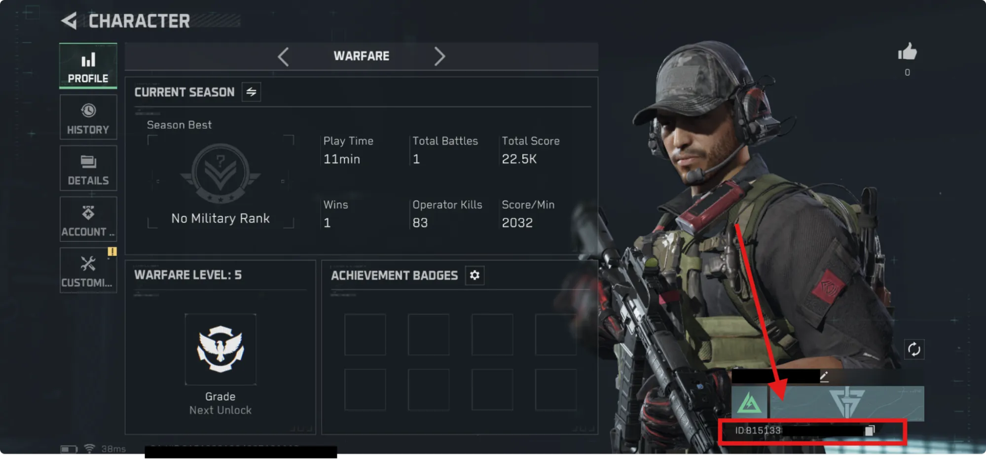 Find your Delta Force UID Find your Delta Force UID