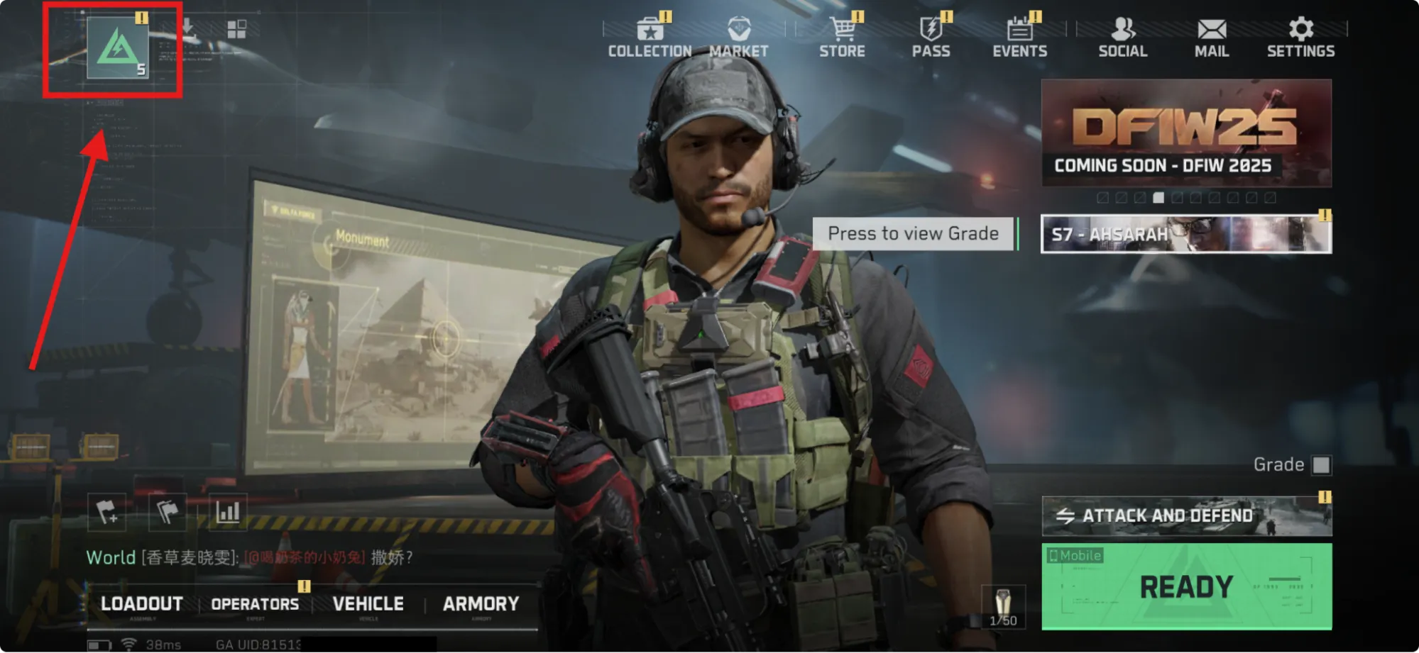 Click the + icon Click the + icon