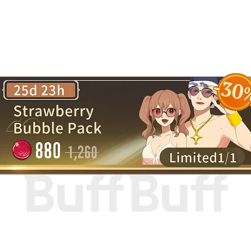 Strawberry Bubble Pack