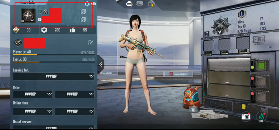 絕地求生M個人資料2