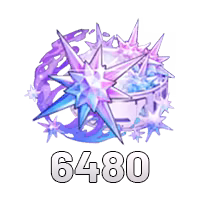 6480 Crystals (First top-up double)