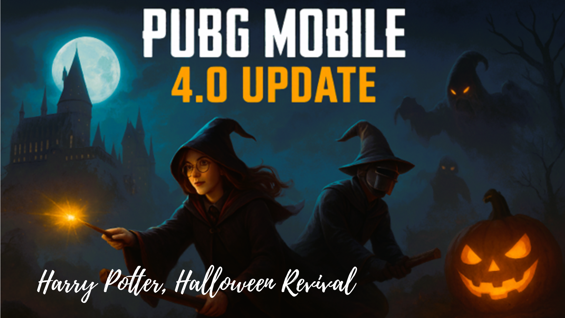 PUBG Mobile 4.0 Leaks: Harry Potter, Halloween Revival is coming soon！