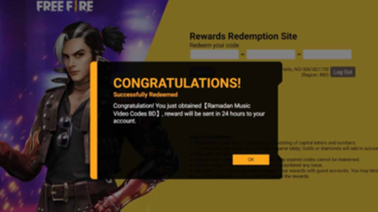 Best Active Free Fire Codes March 2026 - Claim Free Skins & Diamonds!