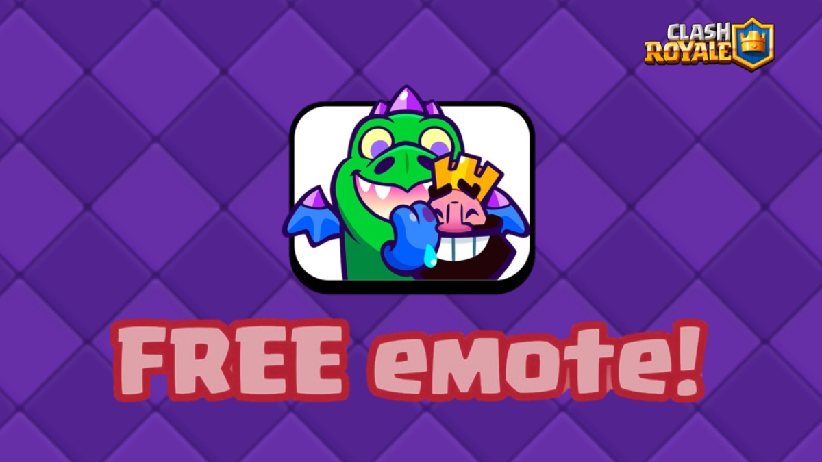 Clash Royale Бесплатный код на эмоцию "Малыш Дракон"