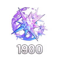 1980 Crystals (First top-up double)