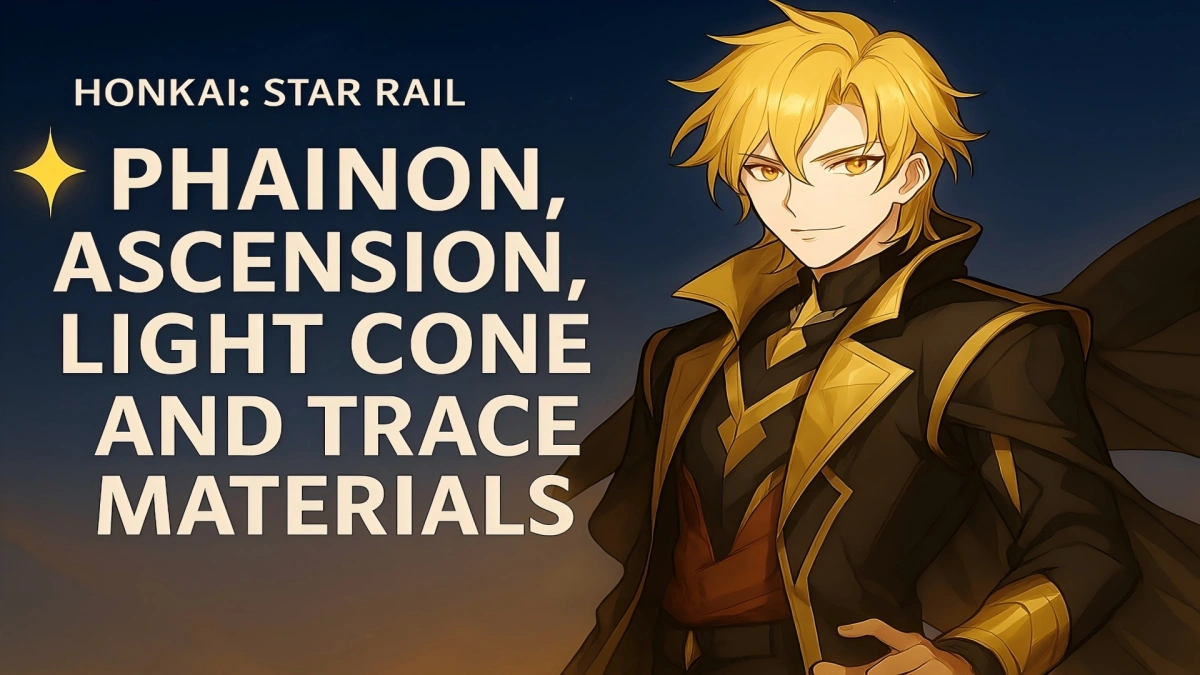 Вознесение Фаенона, световой конус и материалы Trace | Honkai: Star Rail