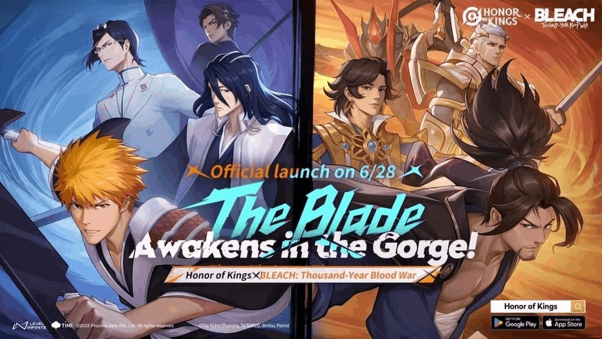 Коллаборации Honor of Kings x Bleach: все скины, цены и доступность