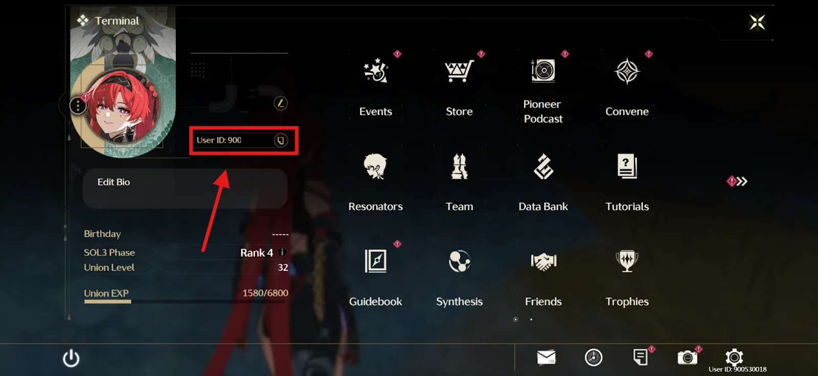 here is your Wuthering Waves UID