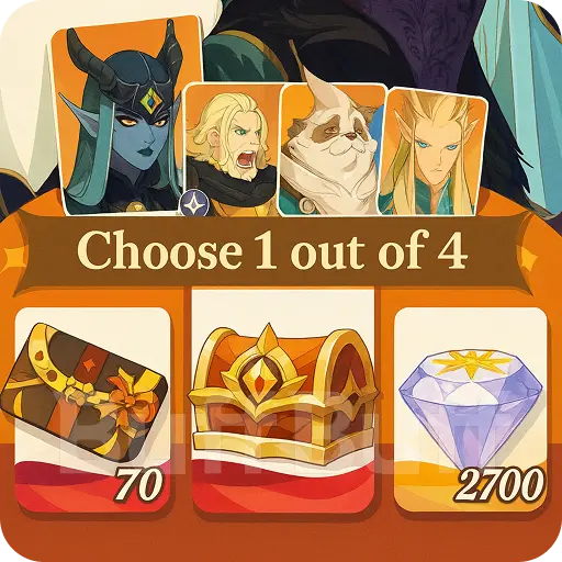 Welcome Epic Hero Gift Pack（3000 Dragon Crystals）