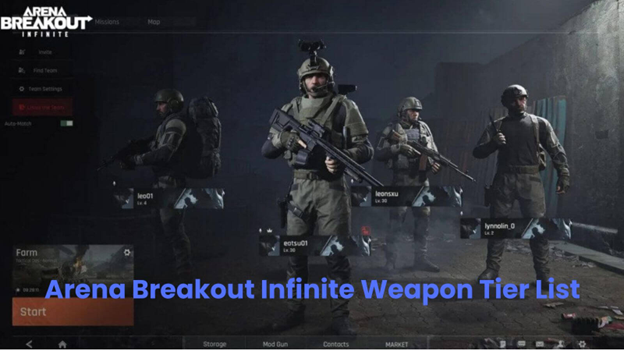 Arena Breakout Infinite Weapon Tier List (2025): Best Guns Ranked