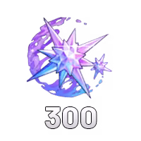 300 Crystals (First top-up double)