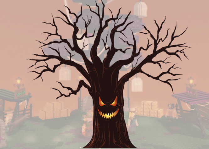 Halloween tree grow a garden