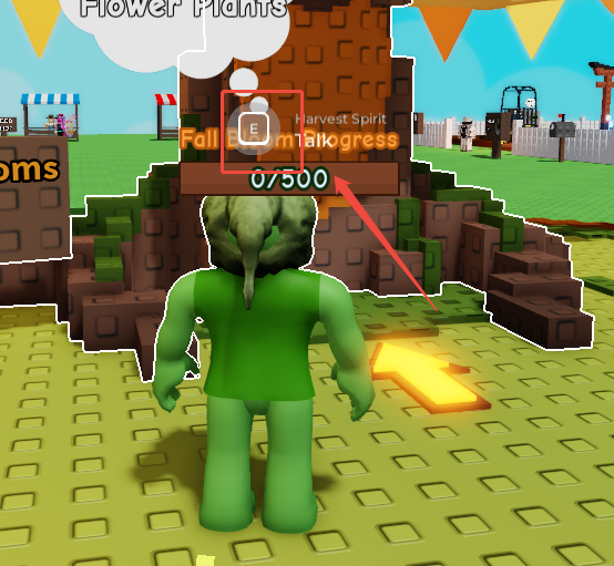 Interact with Fall Bloom