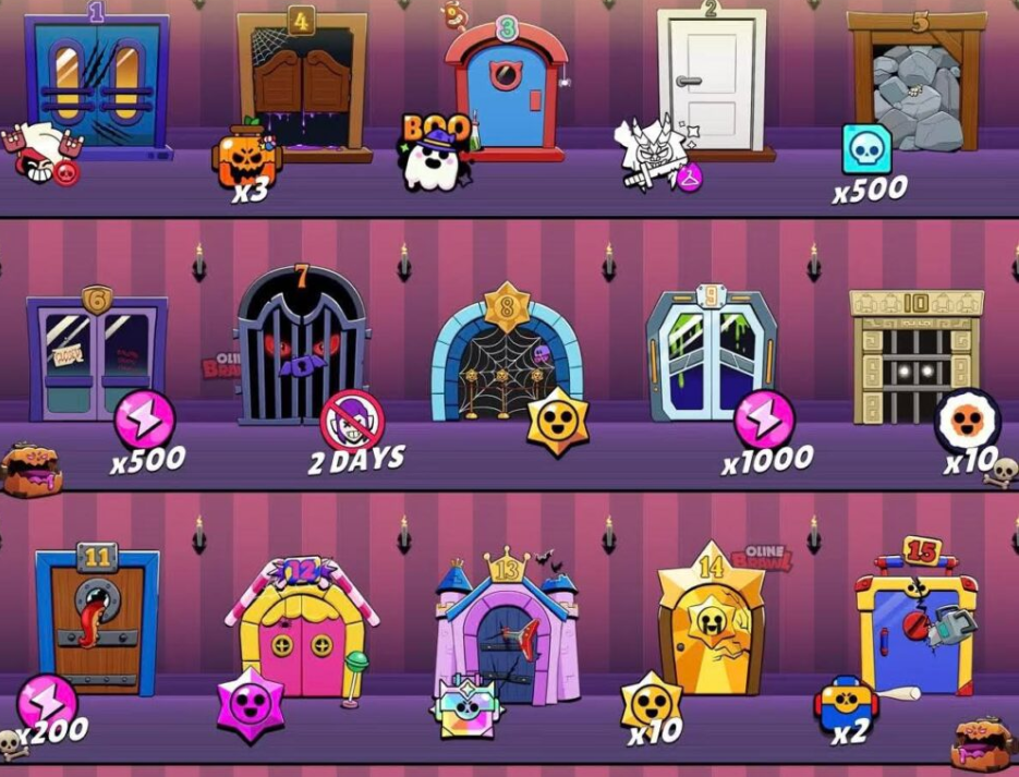 Brawl Stars Scary Doors Cover Image