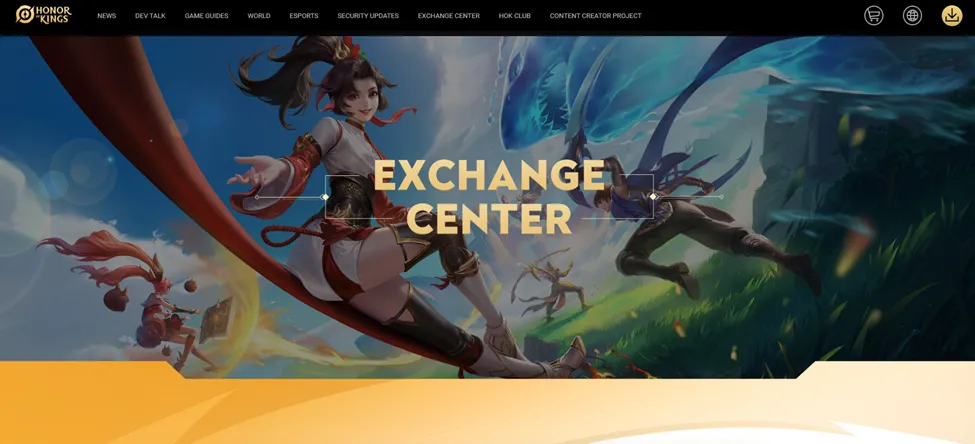 انتقل إلى صفحة مركز استبدال أونر اوف كينجز عبر المتصفح