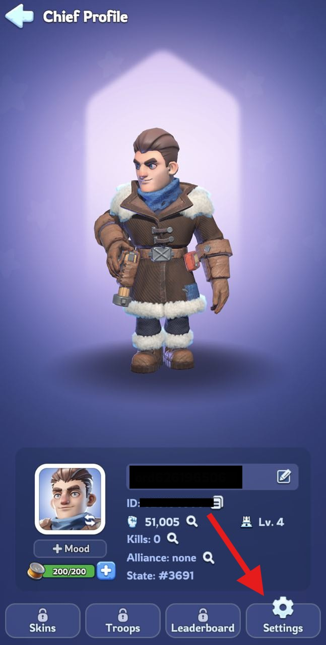 Tekan ikon roda gigi di kanan bawah buat buka Pengaturan.